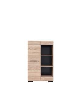 Fever bookcase with cupboard REG1D sonoma
