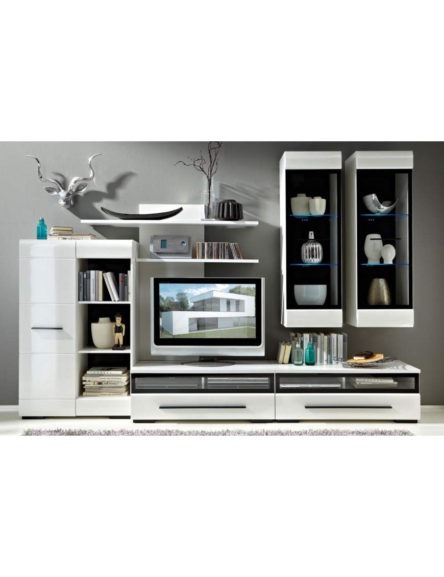 Fever 2 wall unit FEVER2 white gloss