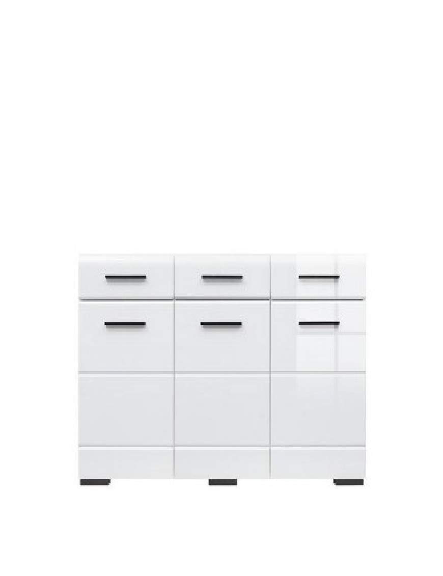 Fever sideboard KOM3D3S white gloss