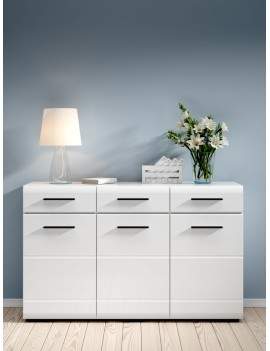 Fever sideboard KOM3D3S white gloss