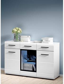 Fever sideboard KOM1W2D2S white gloss