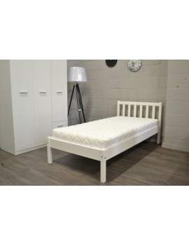 Berno single bed 3FT 90x190 white