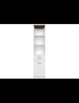 Top Mix bookcase 1d1s white