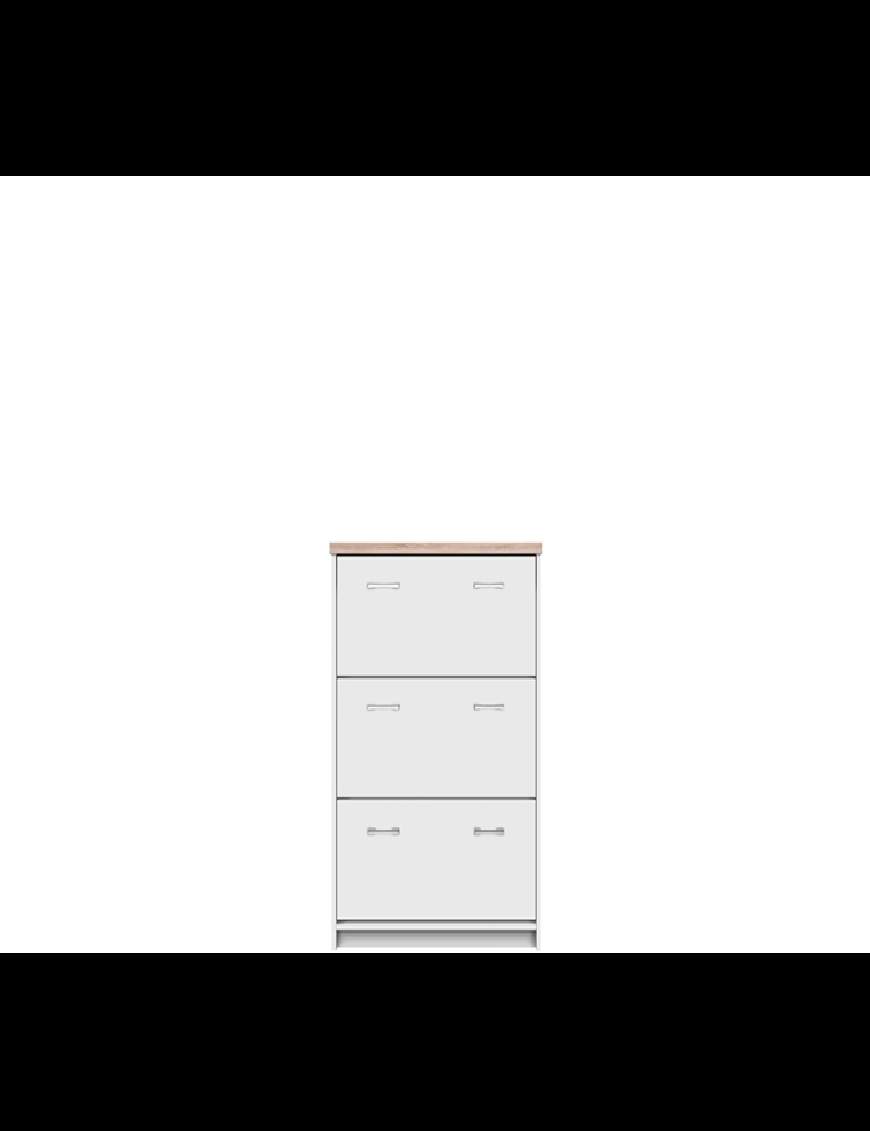 Top Mix shoe cabinet 3k white