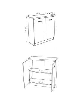 Top Mix sideboard 2d sonoma