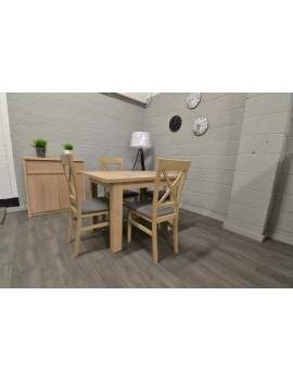 SET of BRW extending dining table and 4 chairs Kamil 3