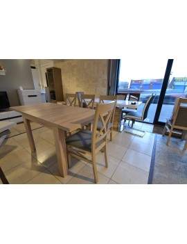 SET of BRW extending dining table and 4 chairs Kamil 3