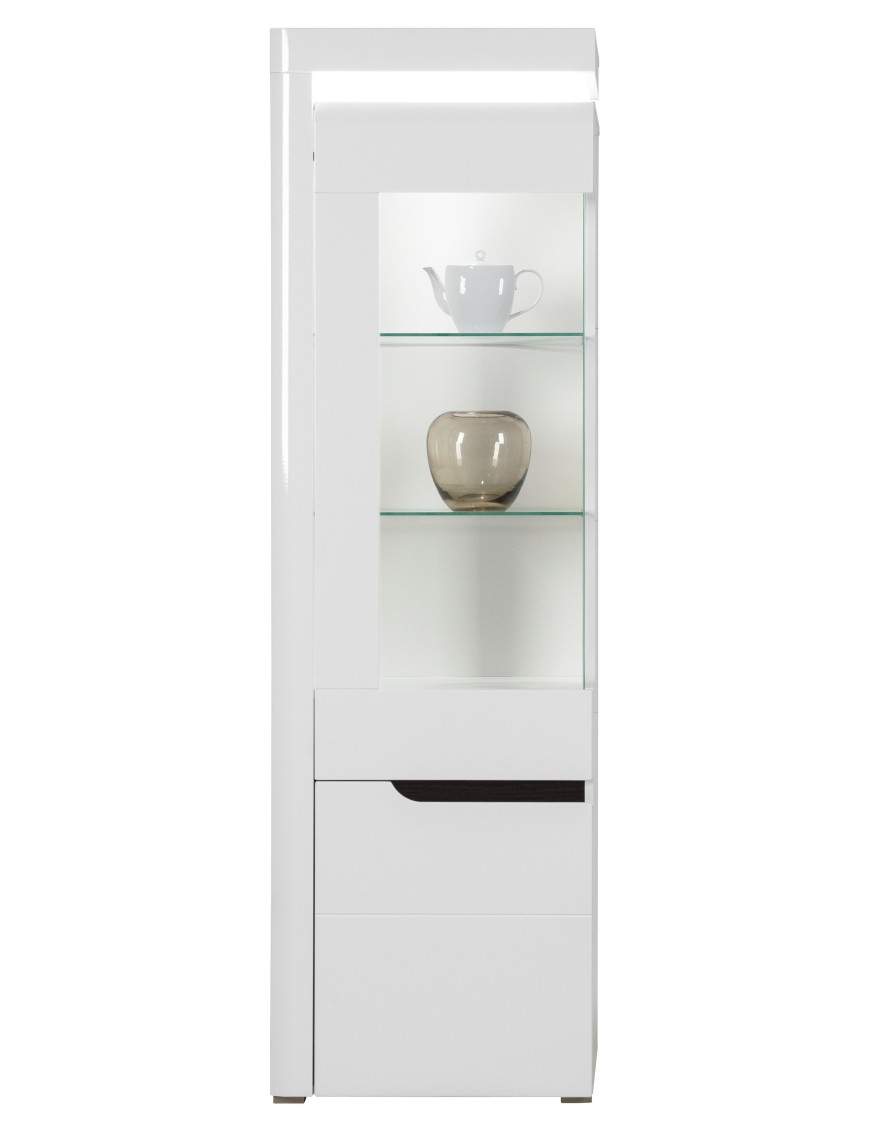 Irma display cabinet IM 6 white gloss