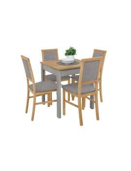 Bryk mini dining table with 4 chairs