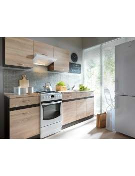 Junona kitchen units set 170cm sonoma