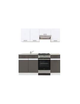 Junona kitchen units set 170cm grey