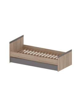 Madagascar bed with drawer 90