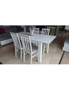 Ramen midi extending dining table with chair Ramen