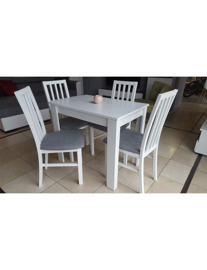 Miron extending dining table with 4 chairs Ramen