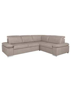 Darby corner sofa bed with storage right