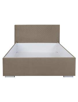 Syntia II upholstered bed with ottoman