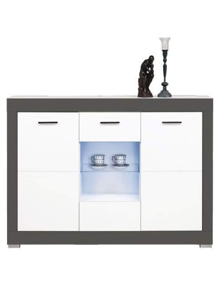 Gray display cabinet GR-4