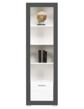 Gray bookcase GR-6