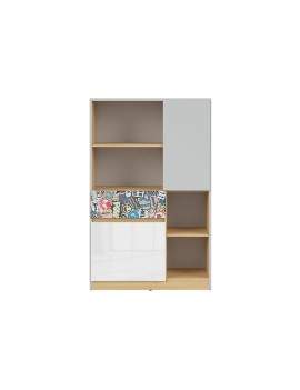 Nandu bookcase KOM2D1S