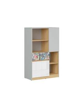 Nandu bookcase KOM2D1S