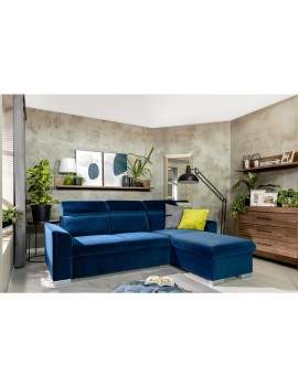 Evia universal corner sofa bed with storage