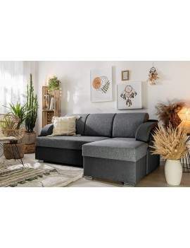 Merin universal corner sofa bed with storage