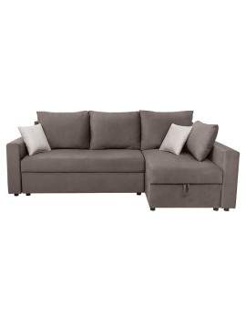 Przemek corner sofa bed with storage