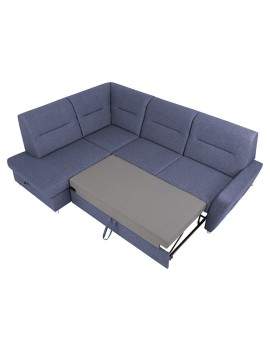 Sotelo Corner sofa bed with storage left