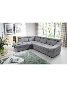 Corner sofa bed Vapiano with storage left