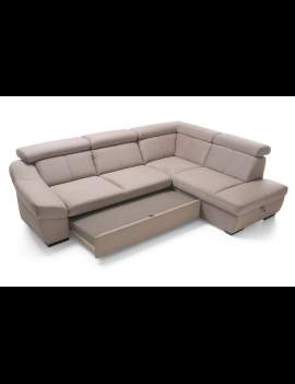 Corner sofa bed Vapiano with storage right