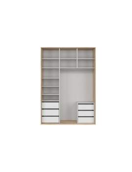 Flex sliding doors wardrobe set 7