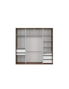 Flex sliding doors wardrobe set 8