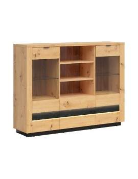 Ostia display cabinet KOM2W2S