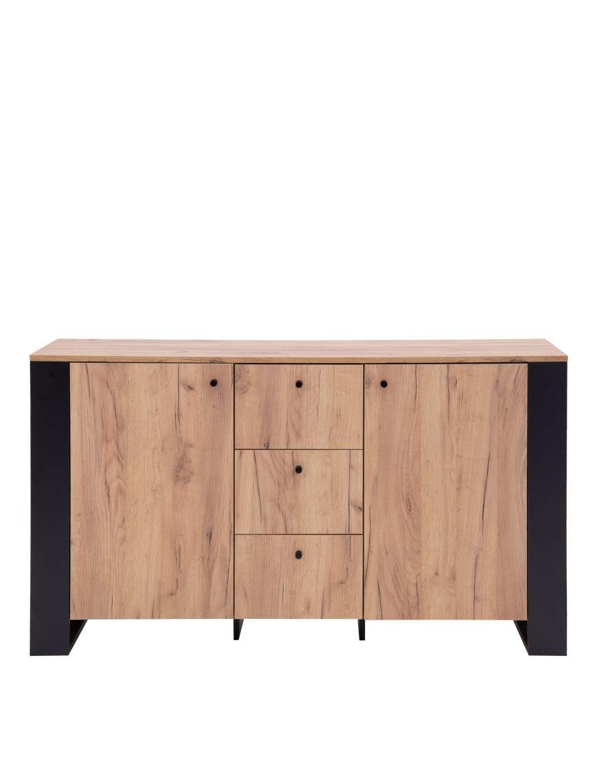 Wood sideboard KOM2D3S