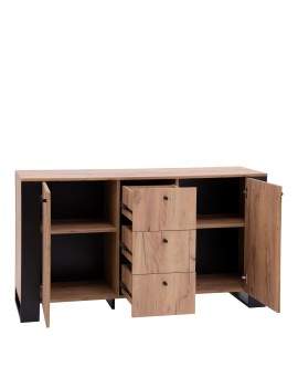 Wood sideboard KOM2D3S