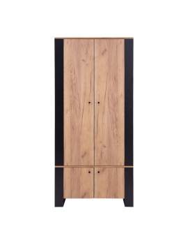 Wood wardrobe