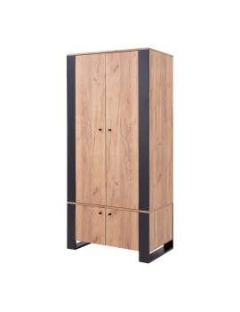 Wood wardrobe