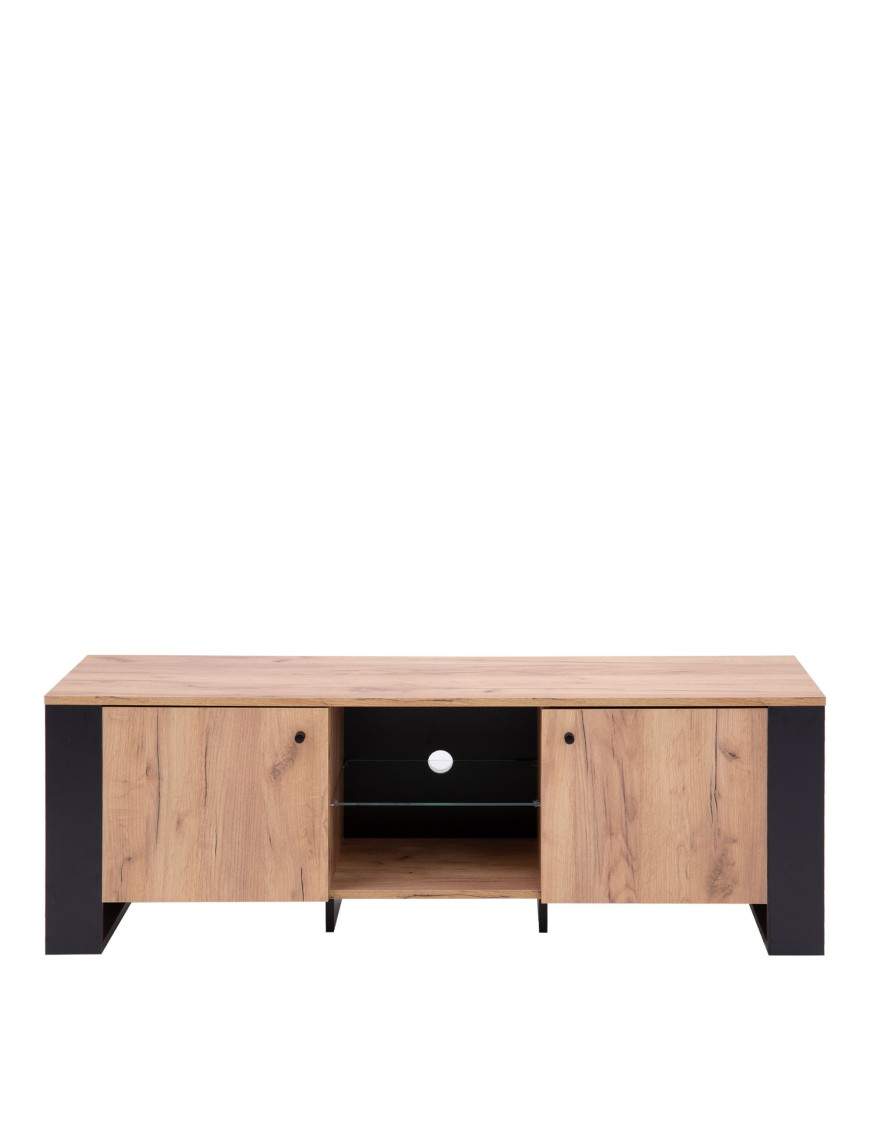 Wood TV stand