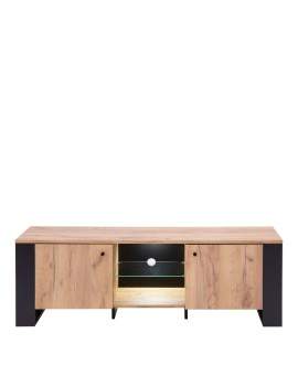 Wood TV stand