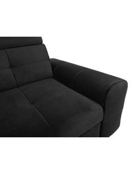 Matras corner sofa bed with storage left