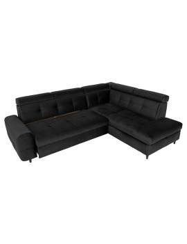 Matras corner sofa bed with storage right