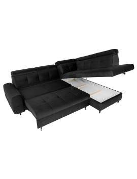 Matras corner sofa bed with storage right