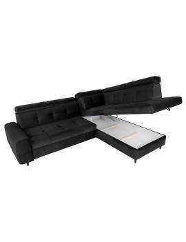 Matras corner sofa bed with storage right