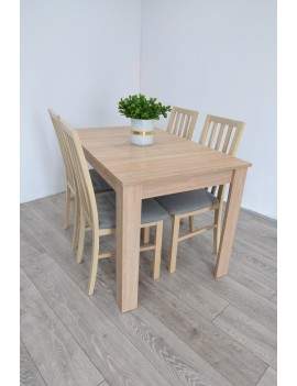 Ramen midi extending dining table with chair Ramen sonoma