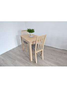 Miron extending dining table with 2 chairs Ramen sonoma