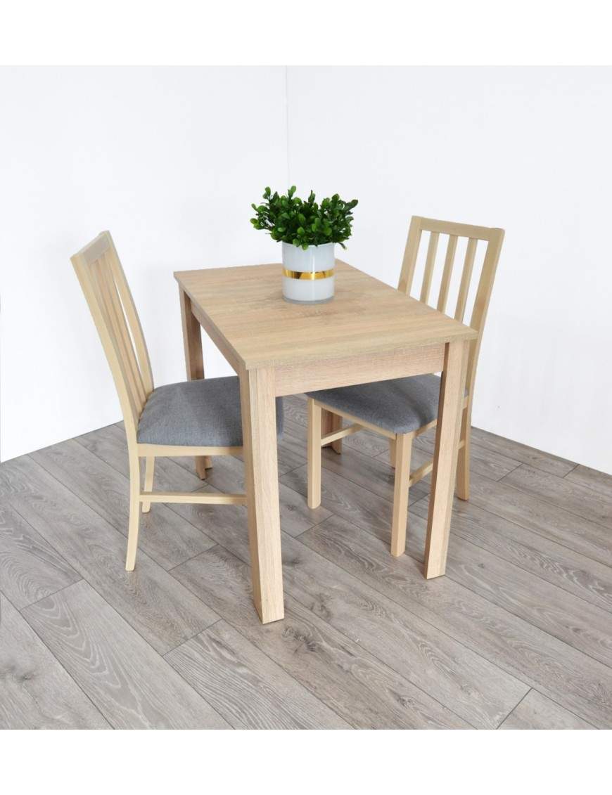 Miron extending dining table with 4 chairs Ramen sonoma