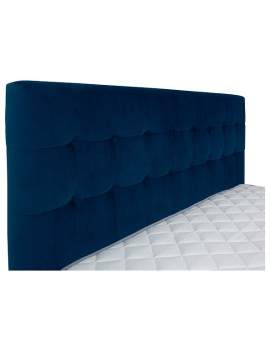 Luria upholstered bed with ottoman 160