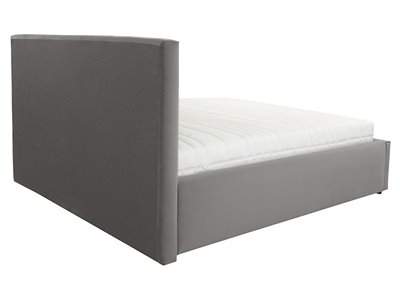 Allos upholstered bed with ottoman