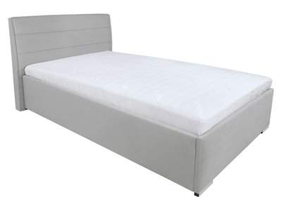 Casala upholstered bed with ottoman