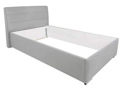 Casala upholstered bed with ottoman